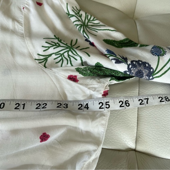 Zoeful women’s embroidered blouse size 3X NWT gives Johnny was vibes boho - Picture 14 of 16